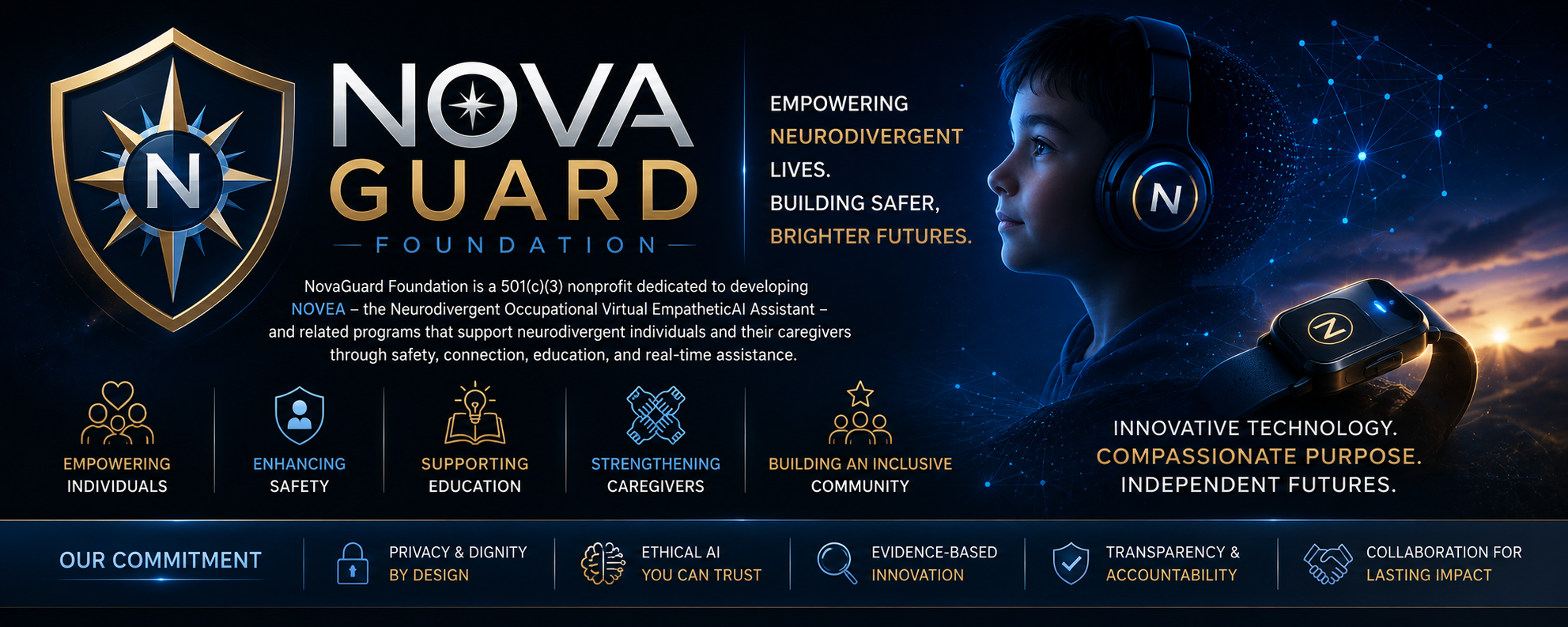 NovaGuard Foundation shield